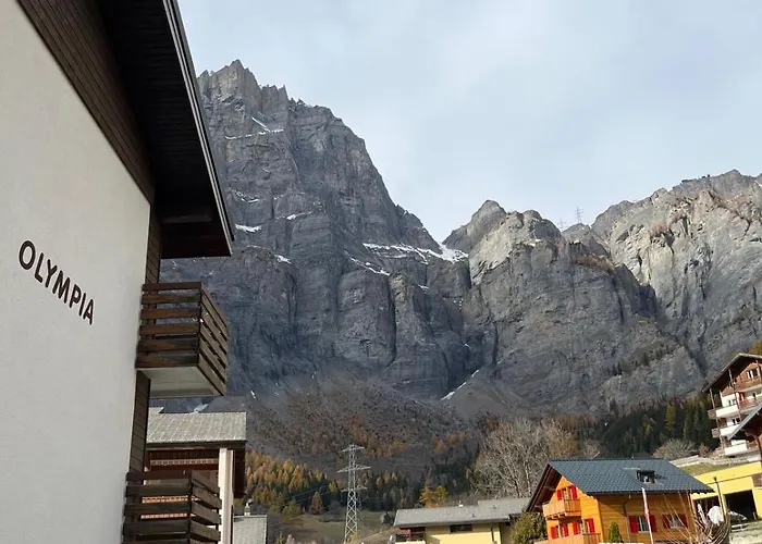 公寓 Cosy Haus Olympia 洛伊克巴德